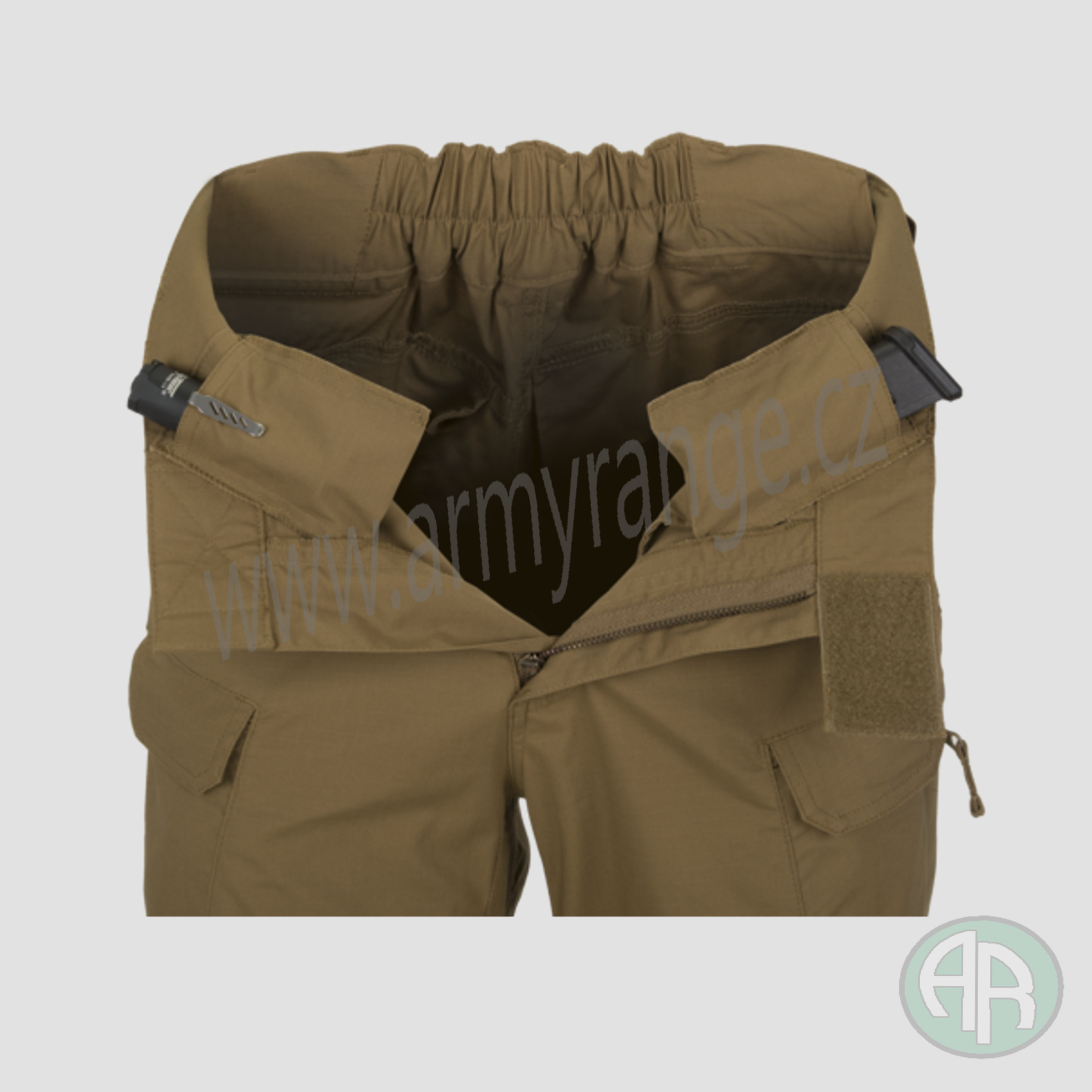 Kalhoty UTP®, PolyCotton Ripstop - olivová