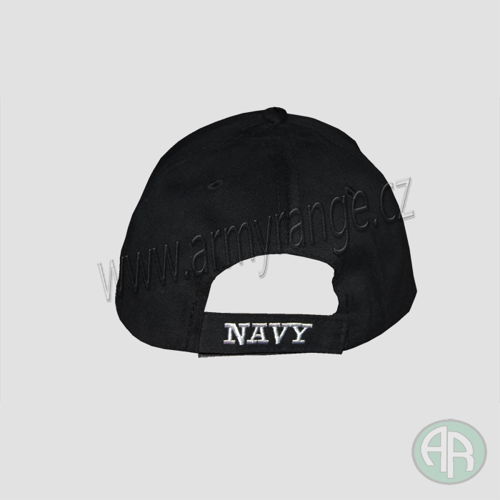 Baseballová čepice NAVY, černá