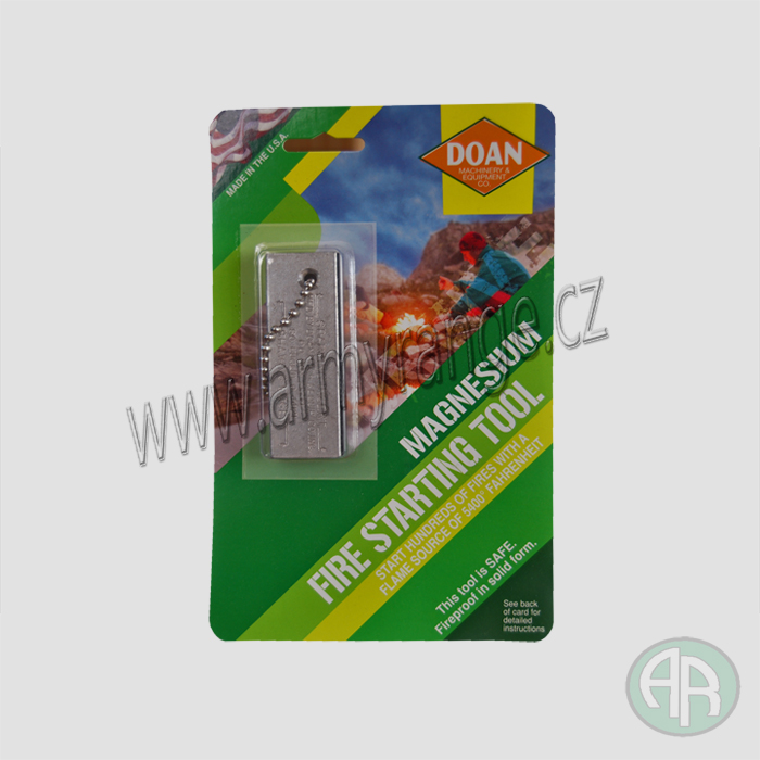 Magneziový podpalovač originál US,    -  , DOAN MACHINERY a EQUIPMENT CO.