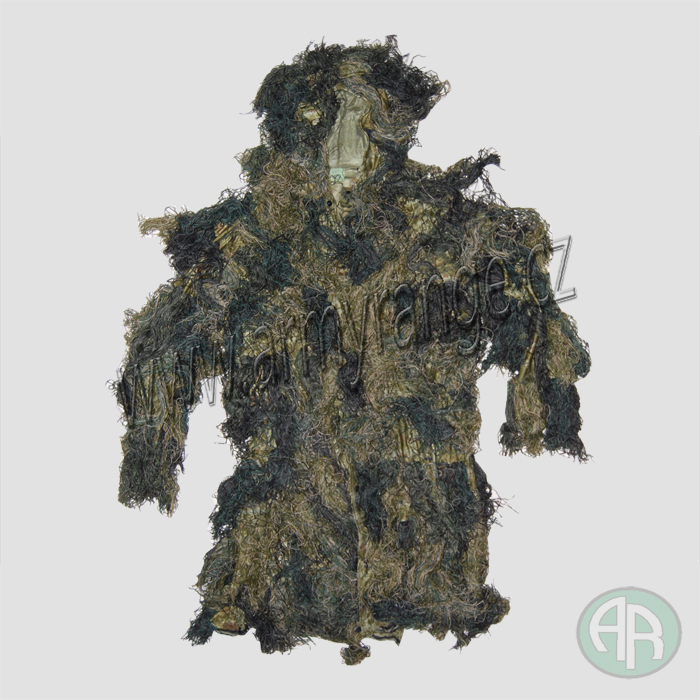 Maskovací parka SNIPER, „GHILLIE“, HEJKAL,  woodland  - vel. M/L, MFH