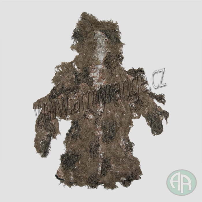 Maskovací parka SNIPER, „GHILLIE“, HEJKAL,  desert  - vel. M/L, MFH