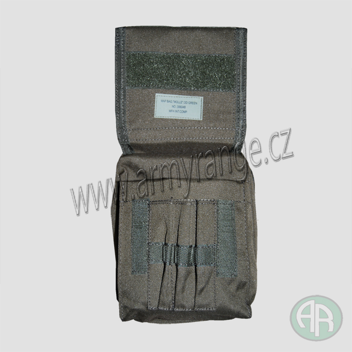 Sumka na mapu, MOLLE,  olivová  -  , MFH