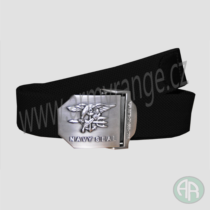 Pásek NAVY SEAL, černý