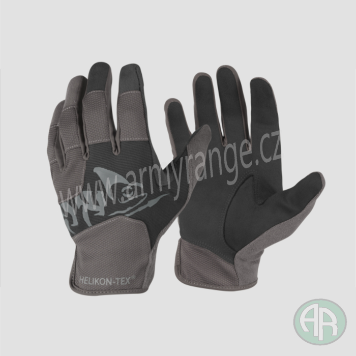 Střelecké rukavice All Round Fit Tactical Gloves®, černé / šedé