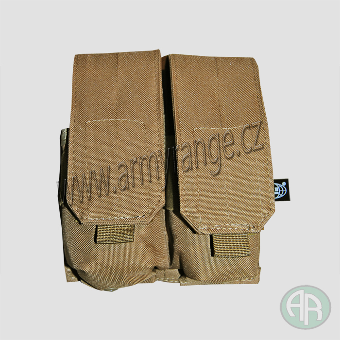 Sumka zásobníková, dvojitá, MOLLE, M4 /M16, coyote  -  , MFH