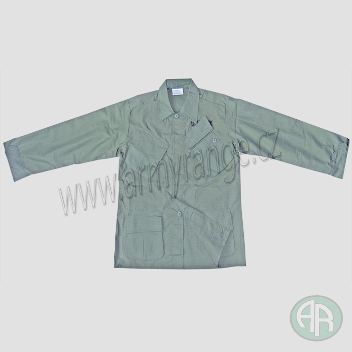 Blůza US VIETNAM Rip Stop sepraná, olivová, MFH