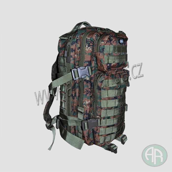 Batoh ASSAULT I,  digital woodland  -  , MFH