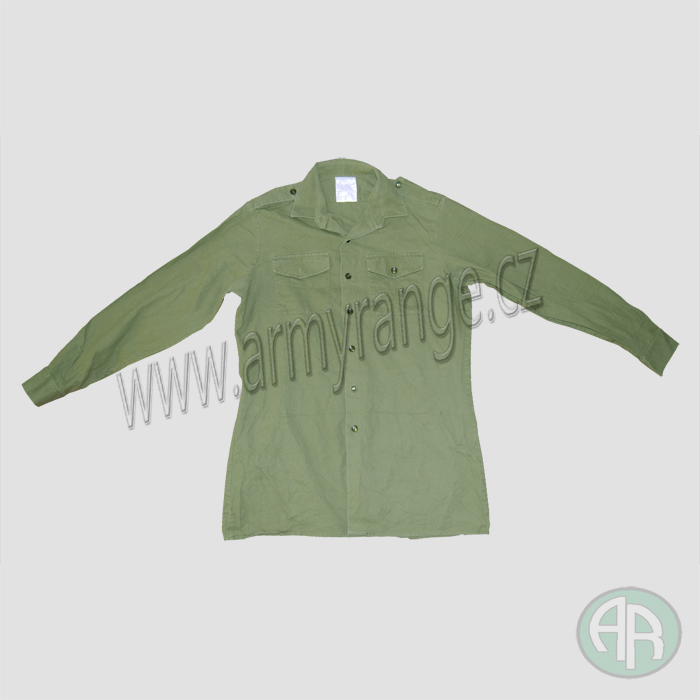 Britská armádní košile, olivová
