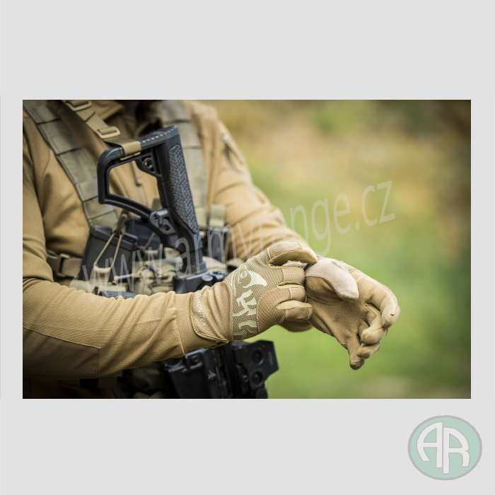 Střelecké rukavice All Round Fit Tactical Gloves®, černé / šedé