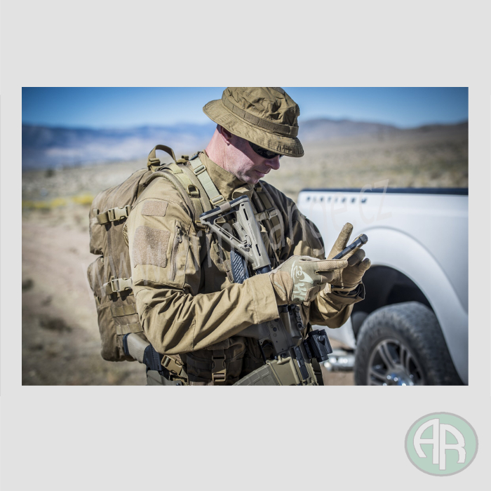 Střelecké rukavice All Round Tactical Gloves®, coyote / adaptivní zelená