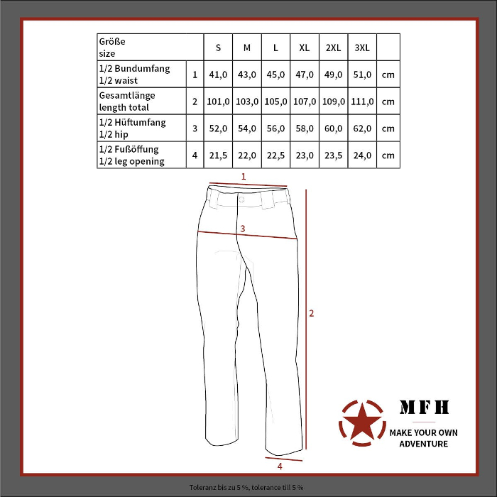 Taktické kalhoty STAKE, antracit, MFH