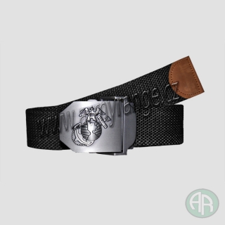 Pásek USMC, černá