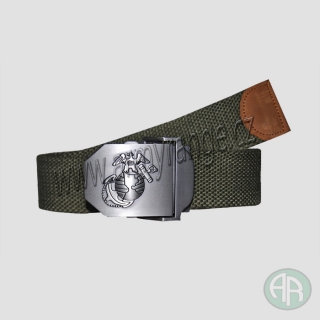 Pásek USMC, olivová